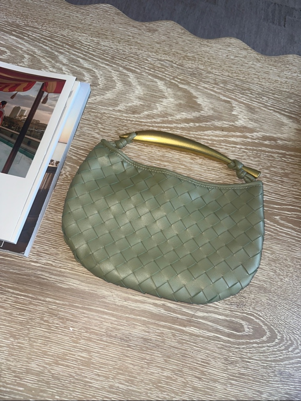 Woven Sardine Clutch